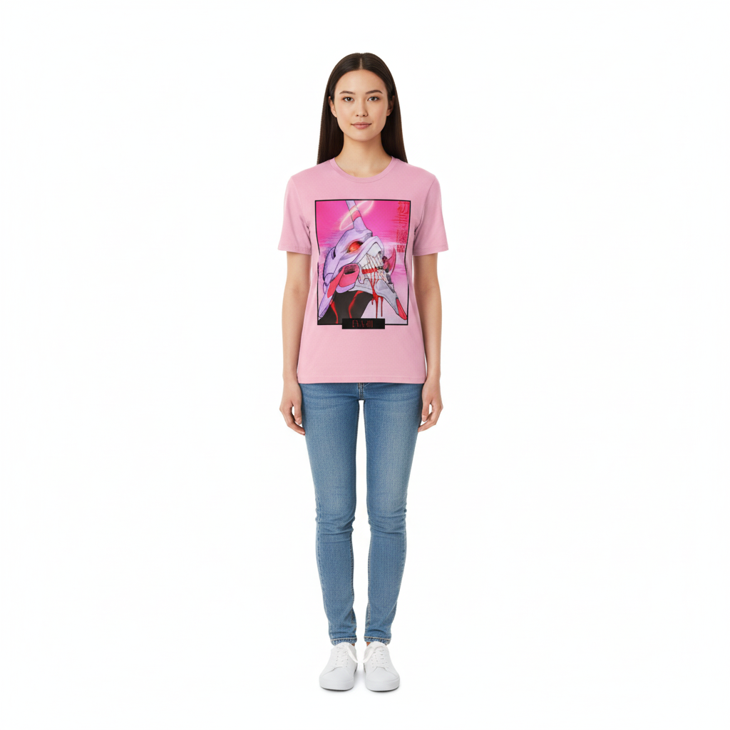 Evangelion Shirt - EVA-01 Shirt 3 - Evangelion Merch Evangelion Shirt - EVA-01 Shirt - Image 3
