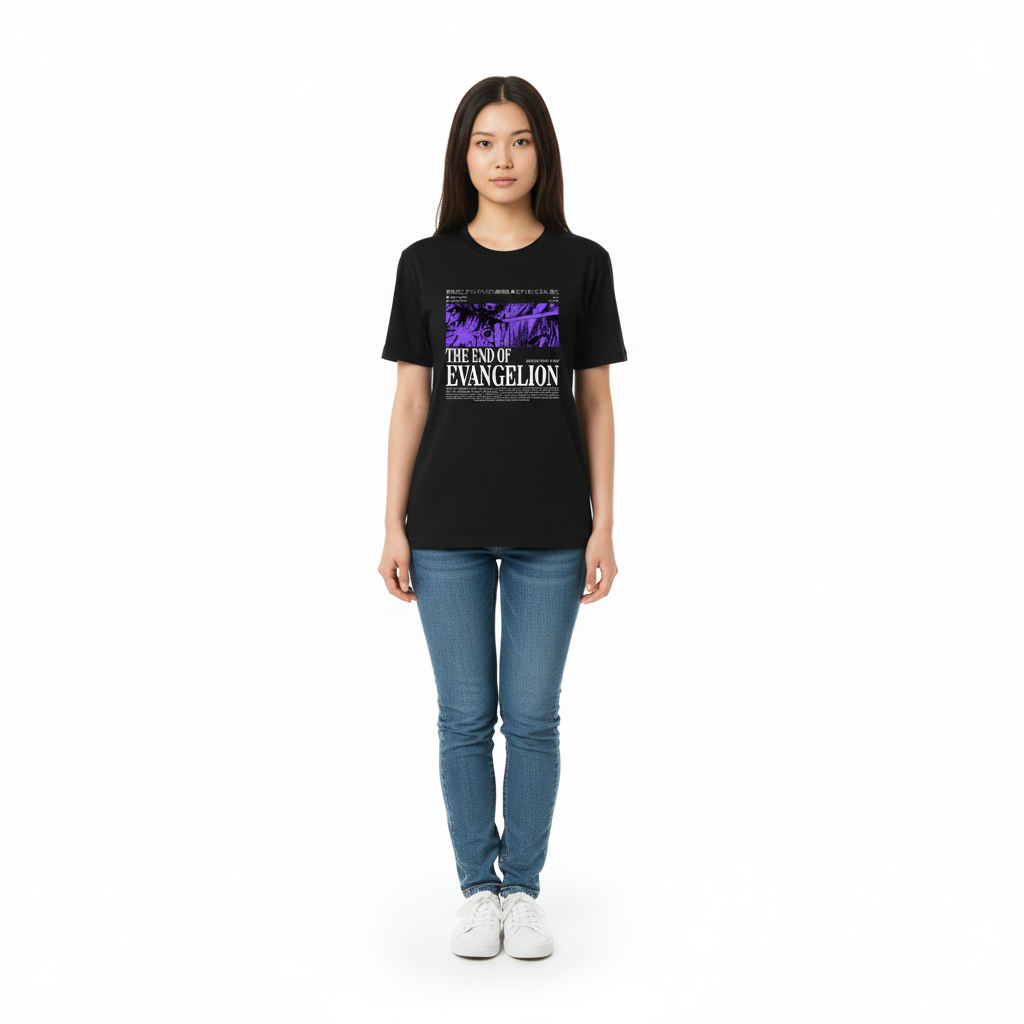 Evangelion Shirt - The End of evangelion Shirt 3 - Evangelion Merch Evangelion Shirt - The End of evangelion Shirt - Image 3