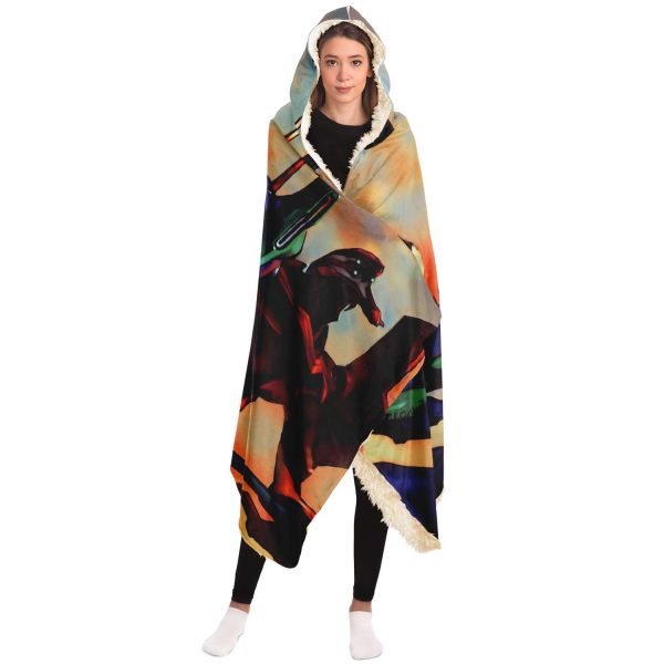 Evangelion Hooded Blanket New E102 Official Evangelion Merch