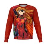 New Evangelion Asuka Political Lady Sweatshirt Official Evangelion Merch