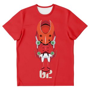 Evangelion EVA Unit-02 Classic T-shirt Official Evangelion Merch