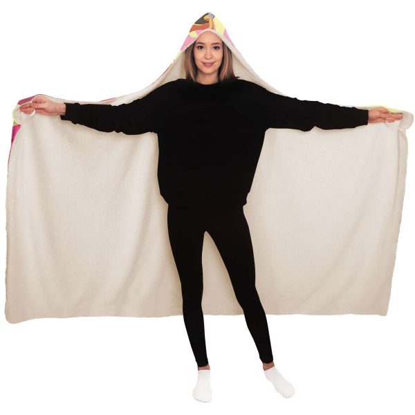 Evangelion Unit-02 Product Hooded Blanket Official Evangelion Merch