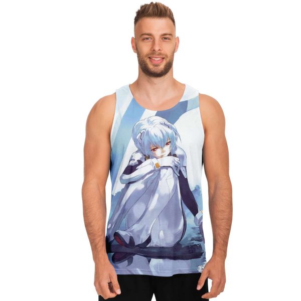 Evangelion Rei Ayanami 3D Tank Top Official Evangelion Merch