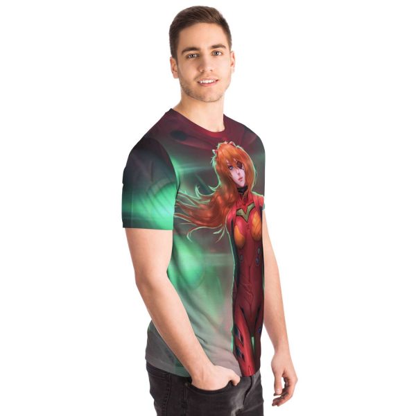 Evangelion Asuka Political 3D T-shirt Official Evangelion Merch