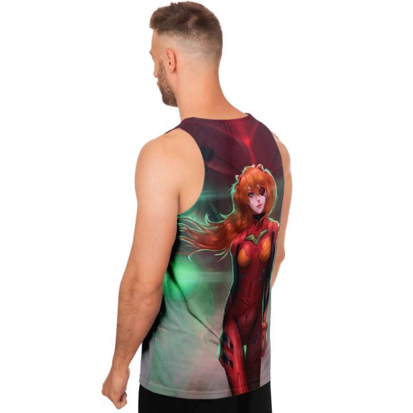 Evangelion Asuka Political 3D Tank Top Official Evangelion Merch