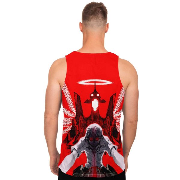Evangelion Kaworu Nagisa Crazy Tank Top Official Evangelion Merch