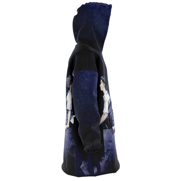 Evangelion Kaworu Nagisa & Shinji Ikari Snug Hoodie Official Evangelion Merch