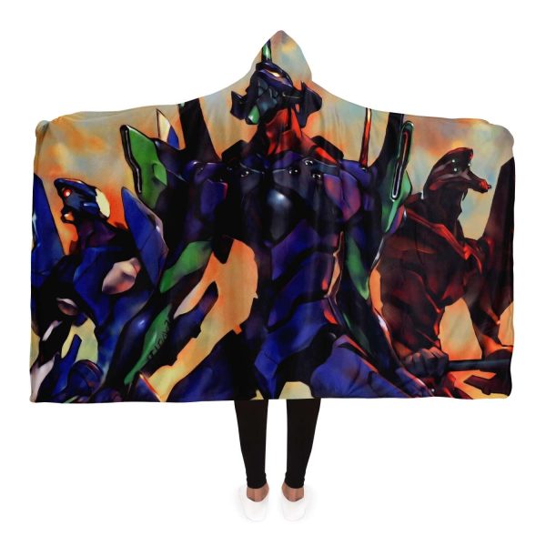 Evangelion Hooded Blanket New E102 Official Evangelion Merch