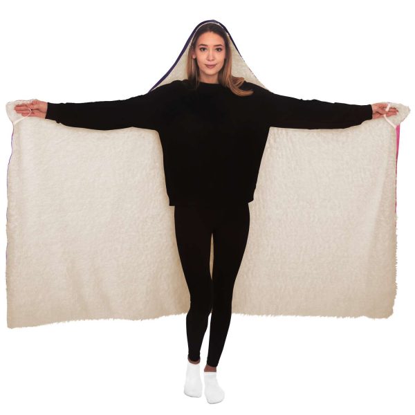 Evangelion EVA 01 Test Hooded Blanket Official Evangelion Merch