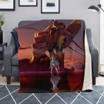 Evangelion Microfleece Blanket #04 Official Evangelion Merch