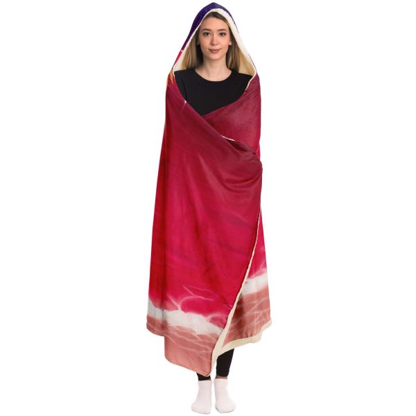 Evangelion Asuka Hentai Hooded Blanket Official Evangelion Merch