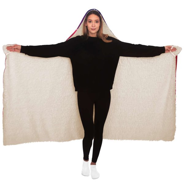 Evangelion Asuka Hentai Hooded Blanket Official Evangelion Merch
