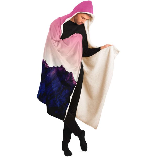 Evangelion EVA 01 Japan Hooded Blanket Official Evangelion Merch