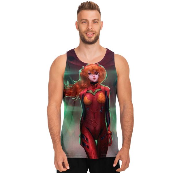 Evangelion Asuka Political 3D Tank Top Official Evangelion Merch