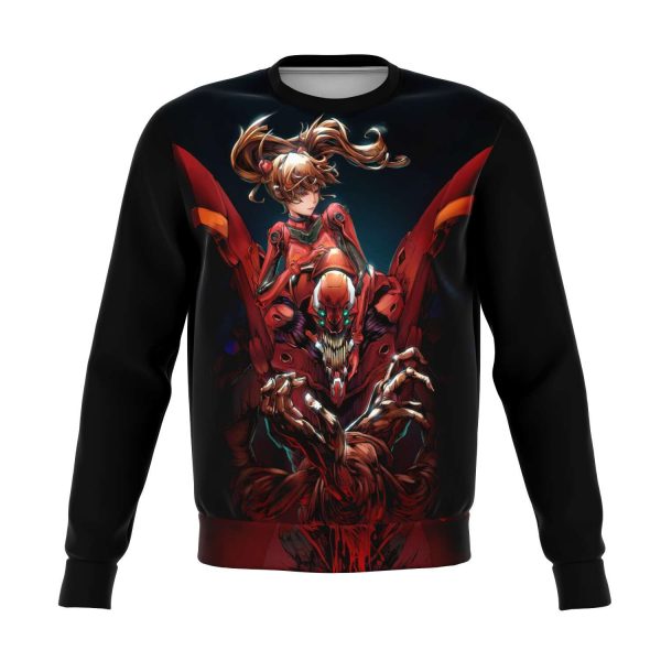 Evangelion Asuka Unit-02 3D Sweatshirt Official Evangelion Merch