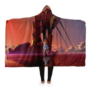 Evangelion Hooded Blanket New Style No.1 Official Evangelion Merch