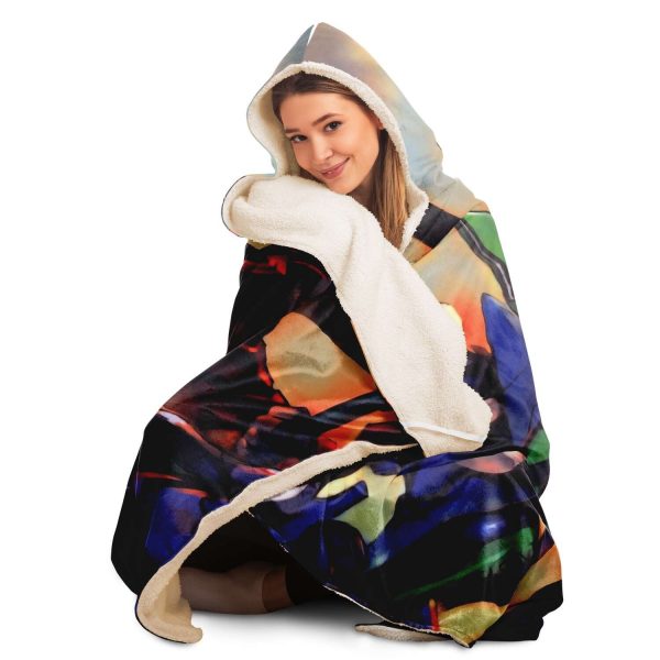 Evangelion Hooded Blanket New E102 Official Evangelion Merch