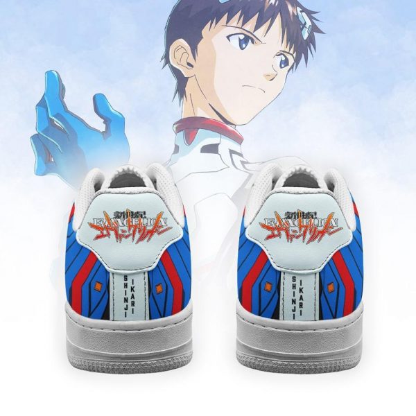 Evangelion Shinji Ikari Air Force Sneakers Official Evangelion Merch