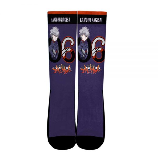 Neon Genesis Evangelion Kaworu Nagisa Socks Official Evangelion Merch