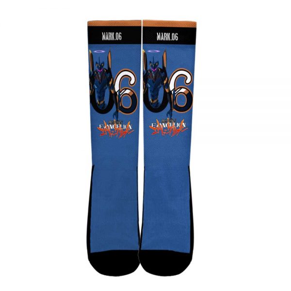 Neon Genesis Evangelion Mark 06 Socks Official Evangelion Merch