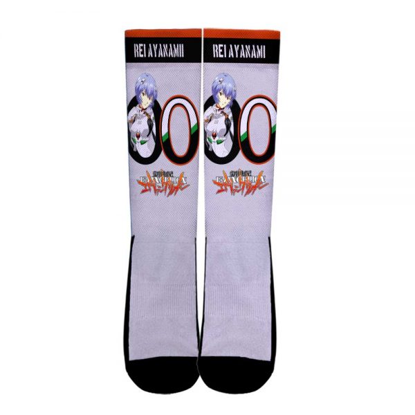 Neon Genesis Evangelion Rei Ayanami Socks Official Evangelion Merch