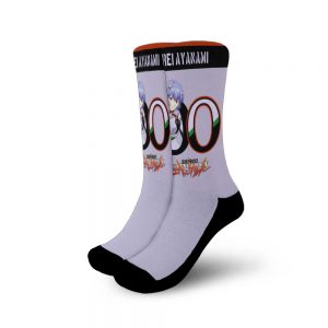 Neon Genesis Evangelion Rei Ayanami Socks Official Evangelion Merch