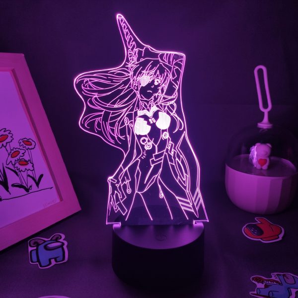 Evangelions Asuka Dance Figure RGB LED Official Evangelion Merch