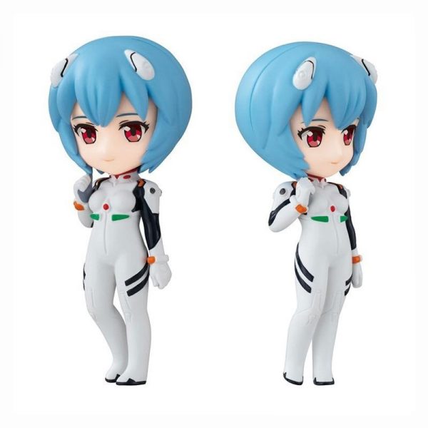 5  Models Original EVA Gashapon Action Figures Official Evangelion Merch