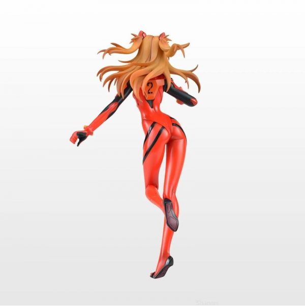 30cm Original EVA Asuka with Lance of Longinus Collectible Figurine Official Evangelion Merch