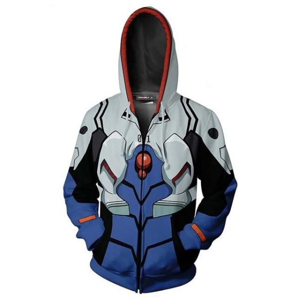Evangelion Unit-01 Hoodie Jacket Official Evangelion Merch