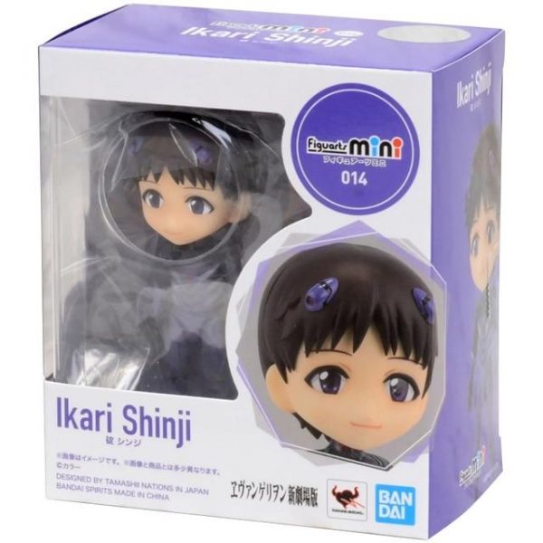9cm Bandai Evangelion Ikari Shinji Figure Toys Official Evangelion Merch