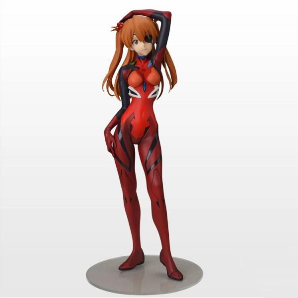 22cm Original EVA Asuka Model Figurine Official Evangelion Merch