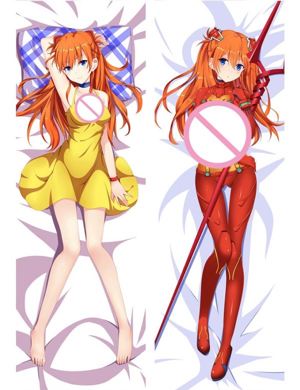 Anime Body Pillow Dakimakura Cover Neon Genesis Evangelion Cover Asuka Langley Soryu Sleep Hugging Case Eva - Evangelion Merch