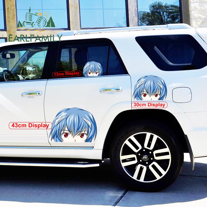 SRBB1011 neon genesis evangelion rei ayanami Anime Stickers Bumper Car Decal New