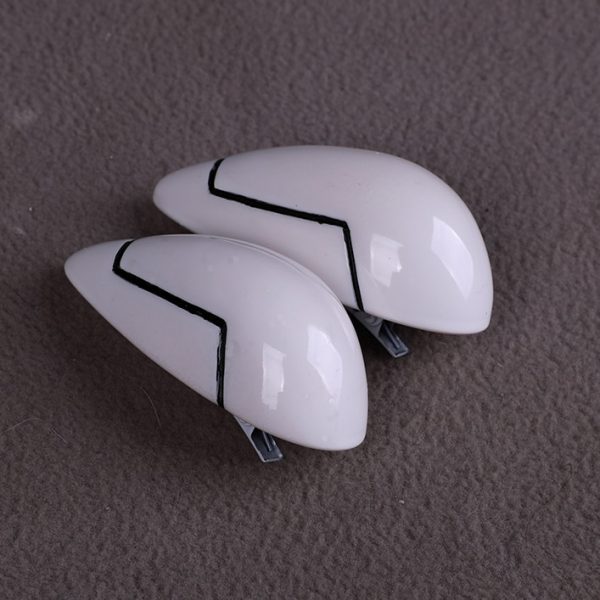 High Quality Anime EVA Short Light Blue Hair Ayanami Rei Heat Resistant Wig Cosplay Headwear Haripins 3 - Evangelion Merch
