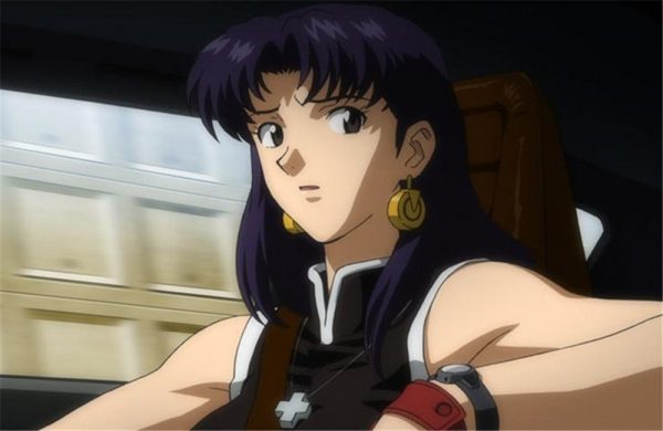 JP Anime Shin Seiki EVA Katsuragi Misato Cosplay Cross Pendant Metal Alloy Necklace 4 - Evangelion Merch