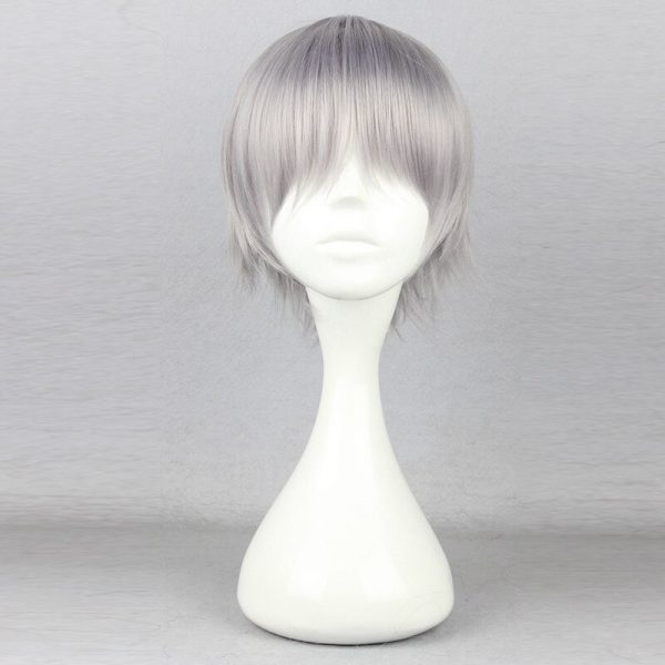 Nagisa Kaworu Hair Neon Genesis Evangelion Hair Nagisa Kaworu Cosplay Hair Gray Mens Neon Genesis Evangelion 1 - Evangelion Merch