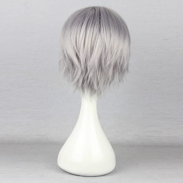 Nagisa Kaworu Hair Neon Genesis Evangelion Hair Nagisa Kaworu Cosplay Hair Gray Mens Neon Genesis Evangelion 3 - Evangelion Merch