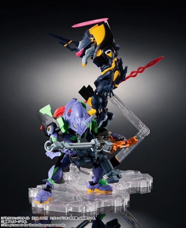 Original BANDAI Gundam NX 0048 Mark 06 EVA Ver SET Anime Evangelion Assembled Robot Model Kids 4 - Evangelion Merch