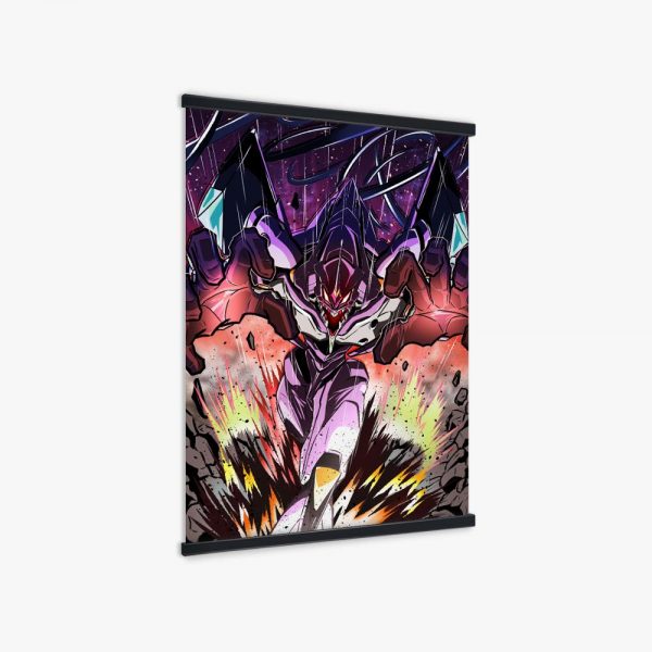 Poster Anime Awakening Mad Evangelion 01 NERV Picture Wall Art Print Canvas Painting For Home Decor 1 - Evangelion Merch