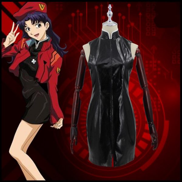 The Anime EVA cos Katsuragi Misato cosplay costume Theater version 2021 2 - Evangelion Merch