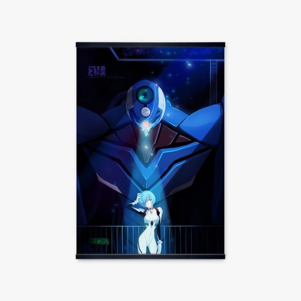 Japan Evangelion Unit 00 Pilot Ayanami Rei Anime Poster And Print Canvas Picture Art Manga Illustration - Evangelion Merch