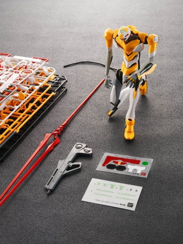 Original BANDAI 1 144 Gundam EVA 00 002 Ver SET Anime Evangelion Assembled Robot Model Kids 4 - Evangelion Merch