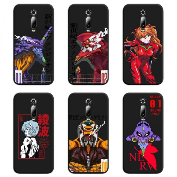 Evangelion Anime Phone Cases For Redmi 9A 9 8A 7 6 6A Note 9 8 8T - Evangelion Merch