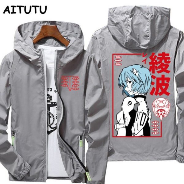 Spring summer 2021 new jacket for men and women Eva 01 Evangelion Manga casual windbreaker zipper 5.jpg 640x640 5 - Evangelion Merch