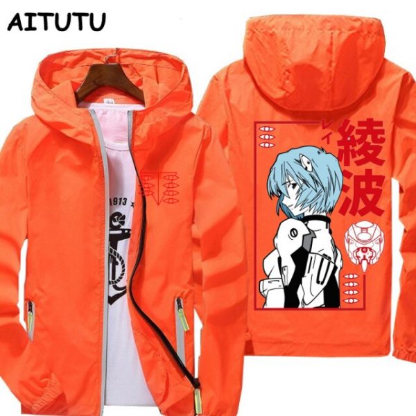 Spring summer 2021 new jacket for men and women Eva 01 Evangelion Manga casual windbreaker zipper 6.jpg 640x640 6 - Evangelion Merch