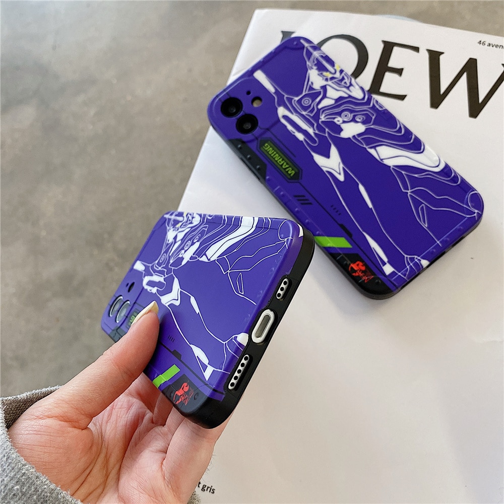 Evangelion Phone Case For IPhone - Evangelion Soft Iphone Back Cover