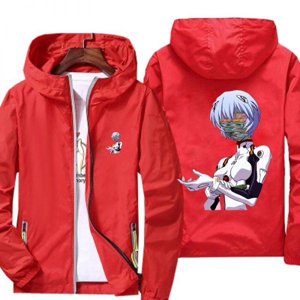 EVANGELION Jacket Waterproof Sun Protection Clothing Fishing Hunting Reflective Quick Dry Windbreaker With Pocket 4 - Evangelion Merch