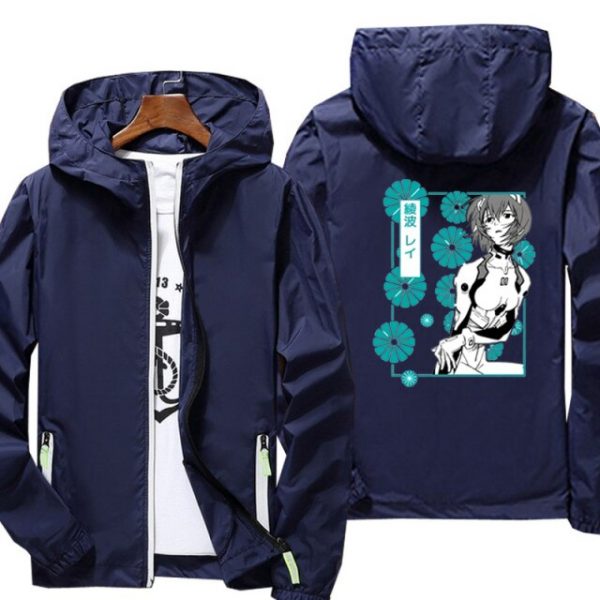 Eva 01 Evangelion Manga Jacket Spring Autumn reflective zipper Windbreaker waterproof Jackets men street Hooded thin 2.jpg 640x640 2 - Evangelion Merch