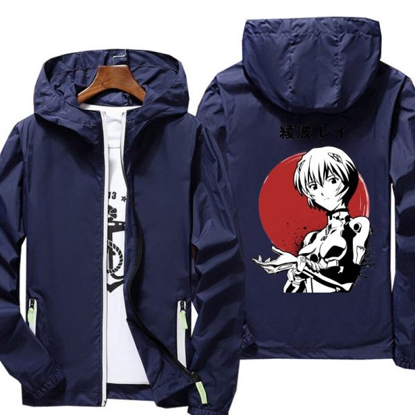 Jacket EVANGELION Print Men Women Waterproof Sun Protection Clothing Fishing Quick Dry Skin Windbreaker 2 - Evangelion Merch